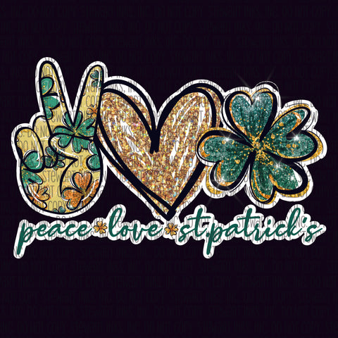 Transfer - Peace Love St. Patricks Day