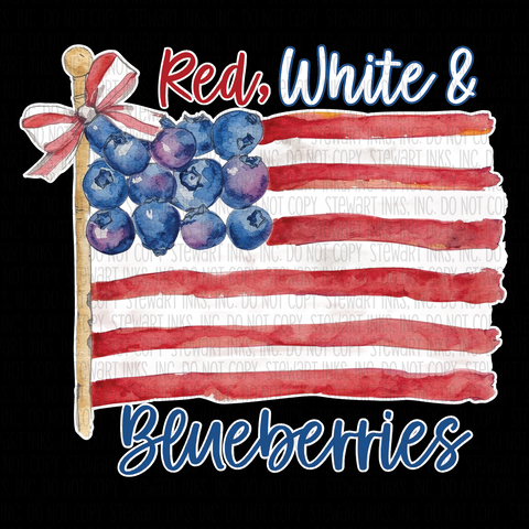 Transfer - Red, White, & Blueberries