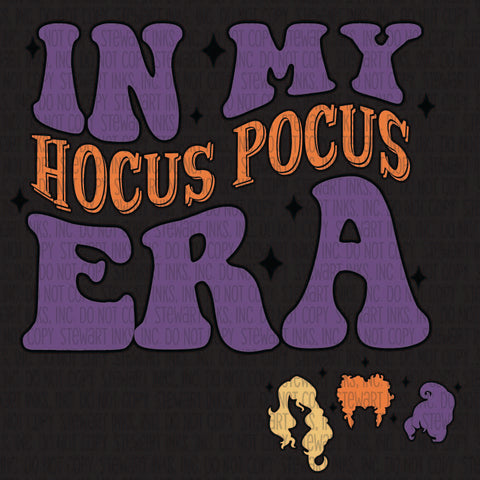 Transfer - In My Hocus Pocus Era SET (12" transfer and 4" transfer)