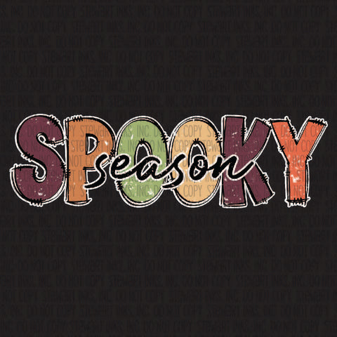 Transfer - Spooky Season distressed