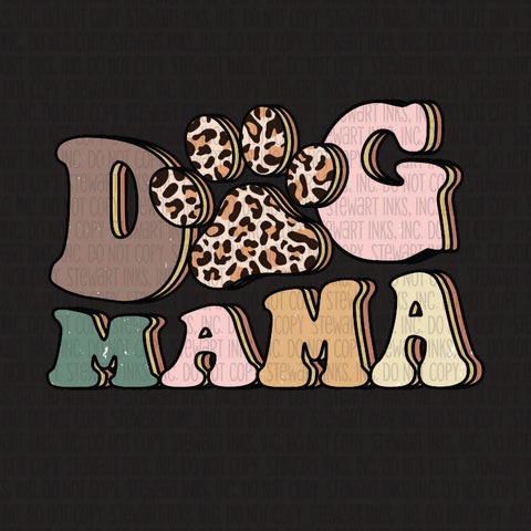 Transfer - Dog Mama Leopard Paw