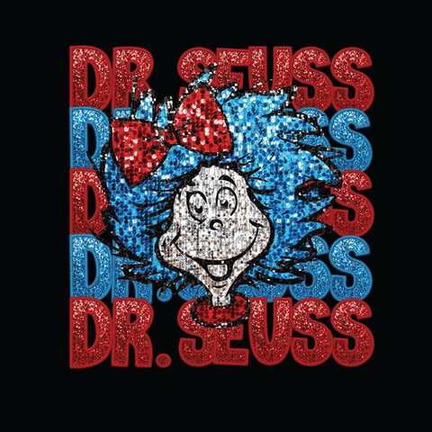 Transfer -  Dr Seuss Thing Stacked