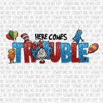 Transfer - Here Comes Trouble Sequins