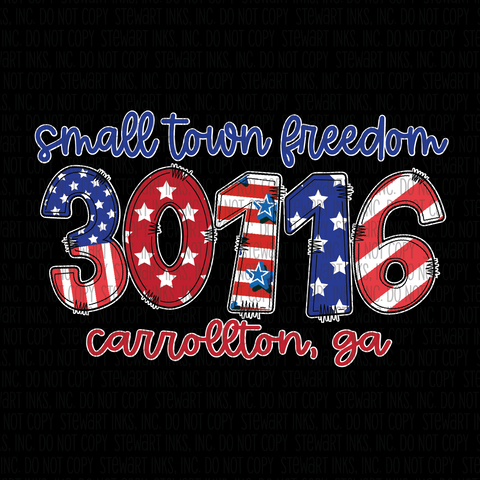 Transfer - Patriotic Zip Code 30116