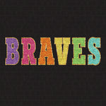 Transfer - School Chenille Braves