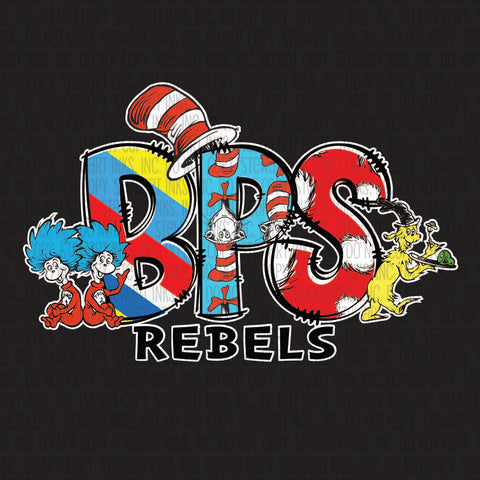 Transfer - School Seuss BPS Rebels