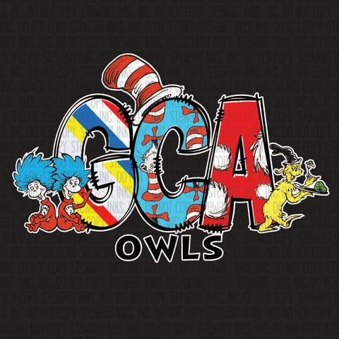 Transfer - School Seuss GCA Owls