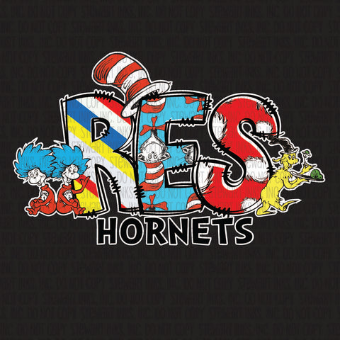 Transfer - School Seuss RES Hornets