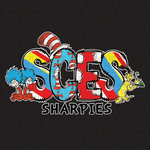 Transfer - School Seuss SCES Sharpies