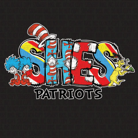 Transfer - School Seuss SHES Patriots