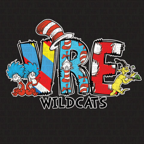 Transfer - School Seuss VRE Wildcats