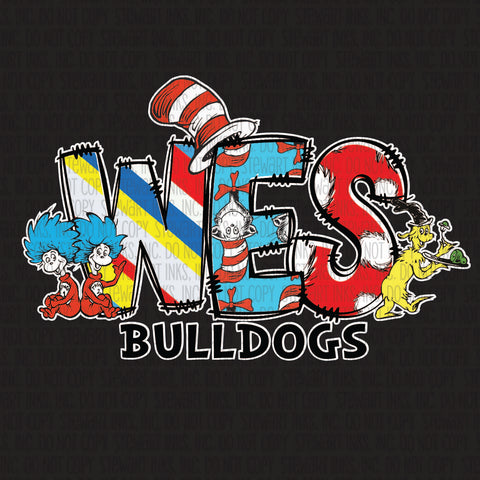 Transfer - School Seuss WES Bulldogs
