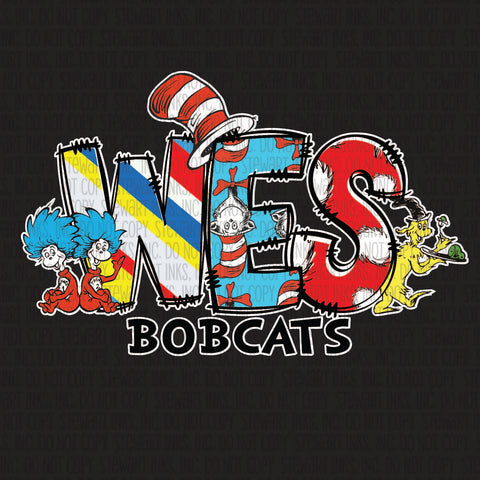 Transfer - School Seuss WES Bobcats