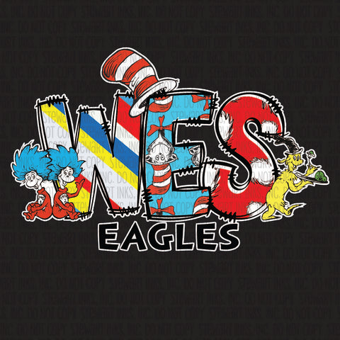 Transfer - School Seuss WES Eagles
