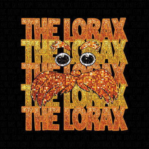 Transfer - Stack Lorax Sequin