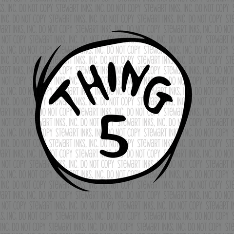 Transfer - Thing 5 Badge