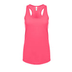 Next Level Ladies Racerback Tank - Hot Pink