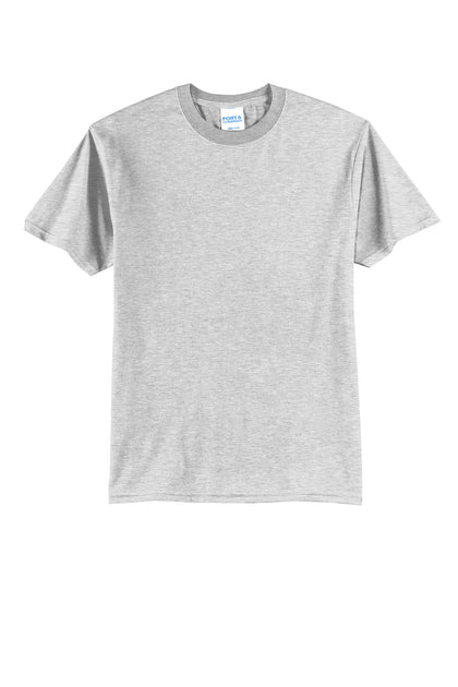 Port & Co 50/50 short sleeve: Ash