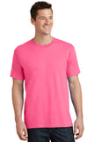 port & company adult neon pink