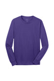 Port & Co Long Sleeve: Purple