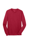 Port & Co Long Sleeve: Red
