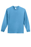 Port & Co Long Sleeve: Aquatic Blue