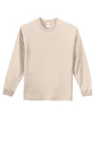 Port & Co Long Sleeve: Natural
