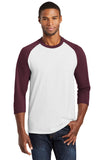 port & company ragland adult white and maroon