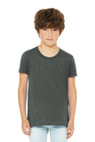 bella canvas youth deep heather