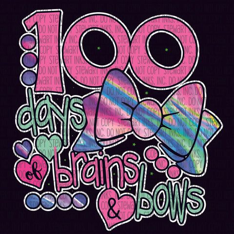 Transfer - 100 Days of Bows & Brains