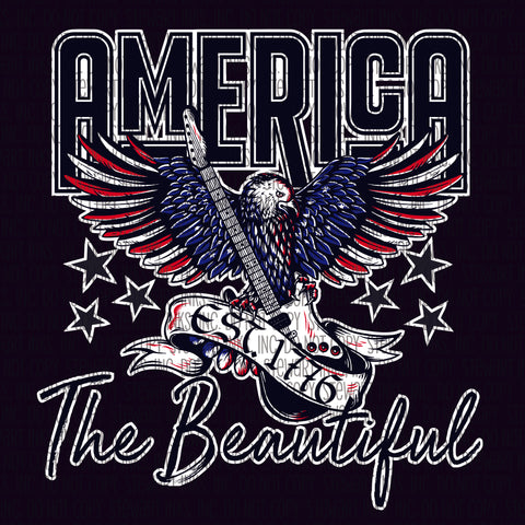 Transfer - America the beautiful eagle