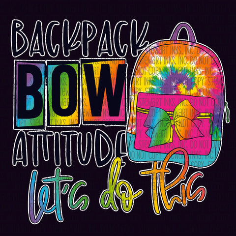Transfer - Backpack Bow Attitude