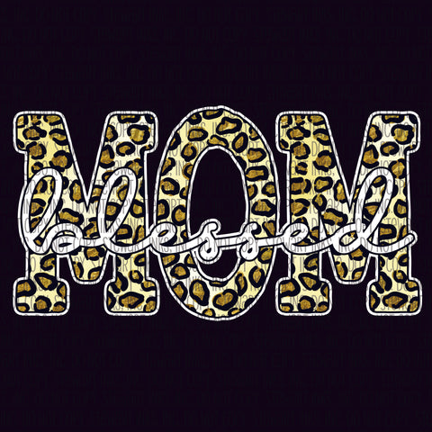 Transfer - Blessed Mom Leopard