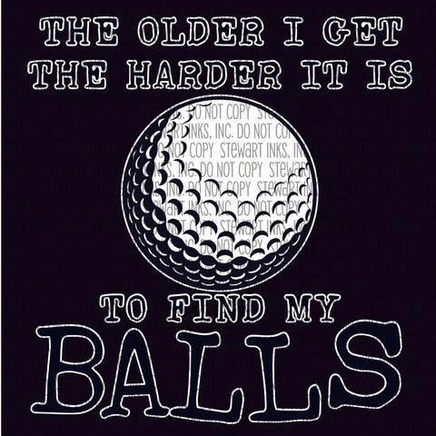 Transfer - Golf Balls