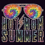 Transfer - Hot Summer Mom Tie Dye Glasses