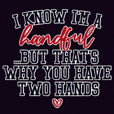 Transfer - I Know I'm a Handful