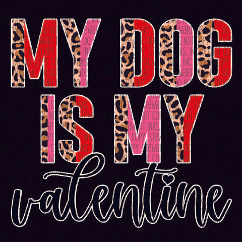 Transfer - My Dog is My Valentine half leopard