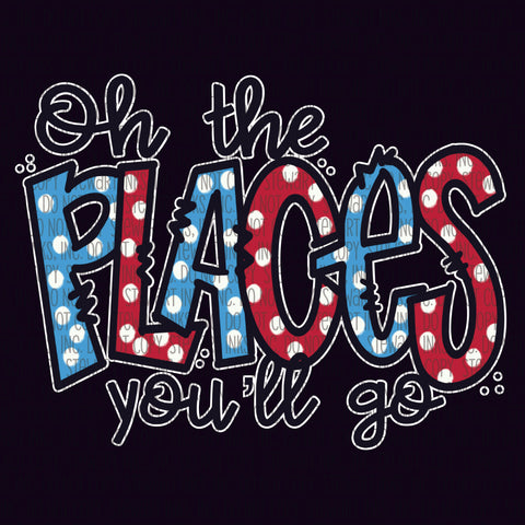 Transfer - Places You'll Go Polka Dots