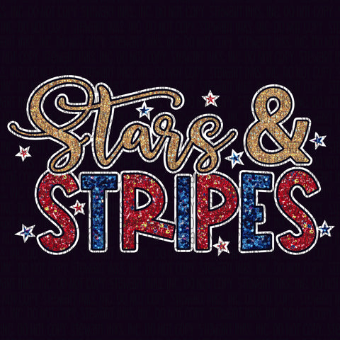 Transfer - STARS AND STRIPES