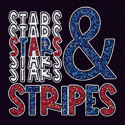 Transfer - Stars & Stripes stacked
