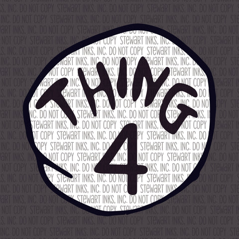 Transfer - Thing 4 Badge