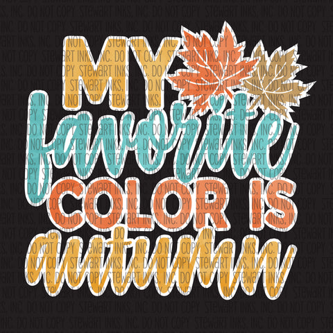 Transfer - My Favorite Color Is Autumn