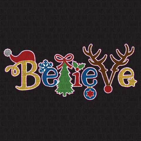 Transfer - Believe Christmas Spirit