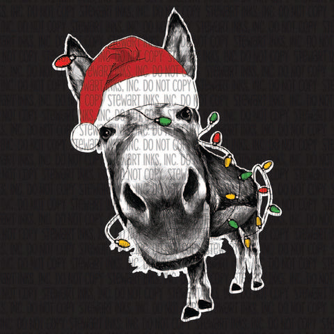 Transfer - Christmas Donkey