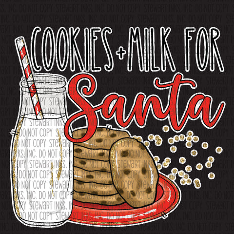 Transfer - Cookies & Milk for Santa