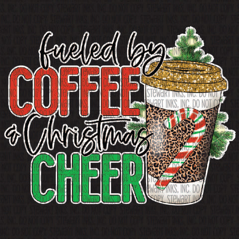 Transfer - Fueled by Coffee & Christmas Cheer leopard