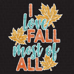 Transfer - I Love Fall Most of All