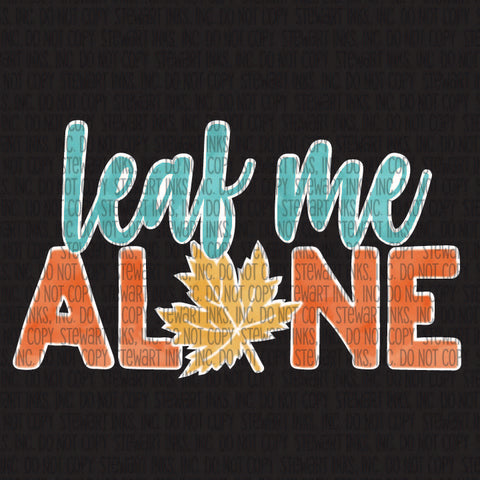 Transfer - Leaf Me Alone