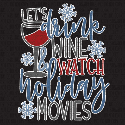 Transfer - Lets Drink Wine & Watch Holiday Movies
