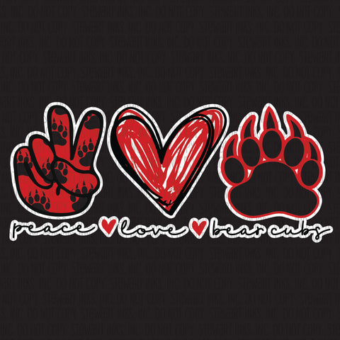 Transfer - Peace Love & Bear Cubs